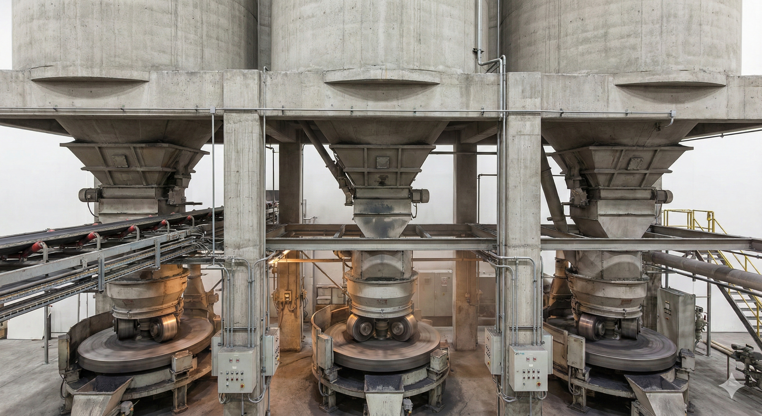 발전소 석탄 급탄 — 보일러로 석탄을 정량 공급하는 급탄기 설비