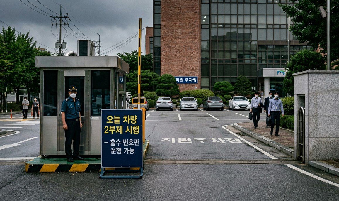에너지 비축량 위기 대응 — 공공기관 차량 2부제 시행 안내